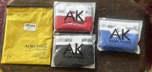 3 Paia Slip Uomo Arjen Kroos Intimo Tg XXL Cotone Spandex Nuovi con scatola Spedizione Rapida - Foto 1 di 4