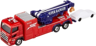 Takara Tomy Long Type Tomica No.132 Yokohama City Fire Unit Towing Vehicle - Image 1 of 4