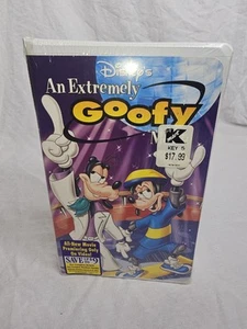 2002 Walt Disney An Extremely Goofy Movie VHS Video Tape SMALL TEAR IN PLASTIC - Picture 1 of 6