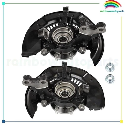 Conjunto de nudillos de cojinete de cubo de rueda delantera para Lexus RX450h RX350 2010-2015 Foto 1 de 4