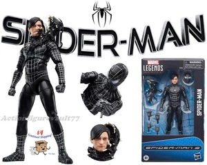 Marvel Legends 6" SPIDER-MAN 3 Tobey Maguire BLACK SUIT Venom Symbiote -IN-STOCK - Picture 1 of 2