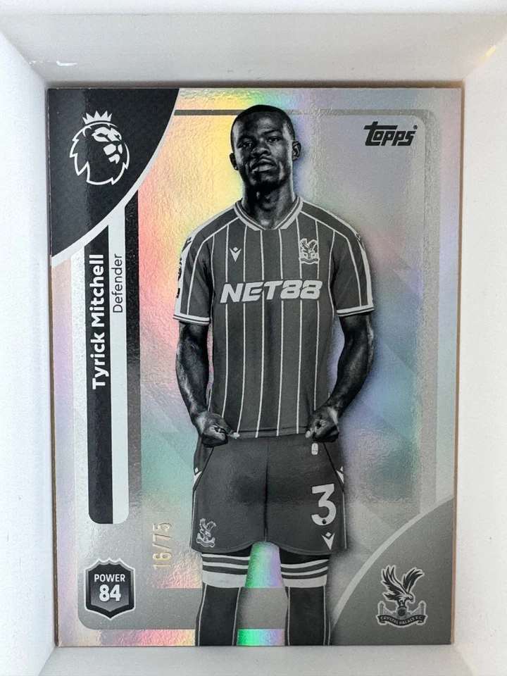 2025/26 Topps EPL Tyrick Mitchell - Crystal Place #111 Silver Foil 16/75 - Image 1 of 1