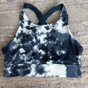 FABLETICS Tie Dye No-Bounce Sports Bra High Neck Active Workout Gym Size S - Picture 1 of 5
