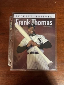 Beckett Tribute Magazin 1994 Ausgabe #5 Frank Thomas Big Hurt MLB White Sox neuwertig - Bild 1 von 1