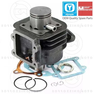 KIT CILINDRO GRUPPO TERMICO Ø40 TIPO ORIGINALE MOTORI MINARELLI VERTICALE 50cc - Immagine 1 di 2