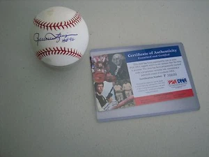  Rollie Fingers Autographed Signed OML Baseball W / HOF 92 and Display Case- PSA - Picture 1 of 5