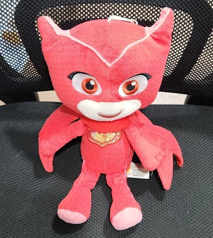 PJ Masks Plush Beanie Owlette Red 12 inch 12" Toy Hangs Hanger Cover