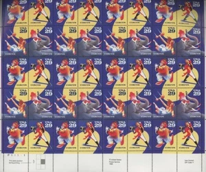 1992 29c Scott 2750 Circus Stamp Sheet - Picture 1 of 2