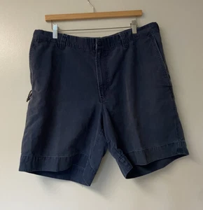 Pantalones cortos de senderismo de algodón para hombre Columbia - verdes - frente plano - talla 38W 10 entrepierna - Imagen 1 de 4