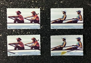 2022USA #5694-5697 Forever - Women's Rowing - Set of 4 Singles Mint NH - Picture 1 of 1
