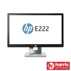 HP E222 22" 1920x1080 IPS 16:9 60Hz Wide Screen Monitor DP with Stand - Picture 1 of 24