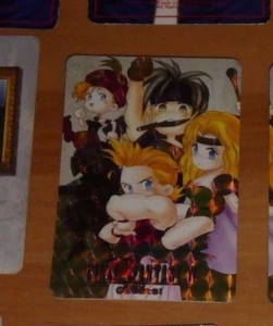 FINAL FANTASY 6 VI PART ULTRA RARE PRISM CARTE 43 U.RARE MADE IN JAPAN 1995 ** - Picture 1 of 2
