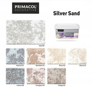 Primacol Silver Sand Textured Paint for interior feature walls Decorative 1L