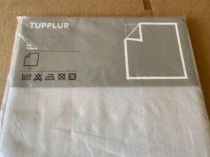 NUEVO IKEA TUPPLUR Ropa de Cama Algodón Sábana Plana - Beige/COMPLETO - Imagen 1 de 3