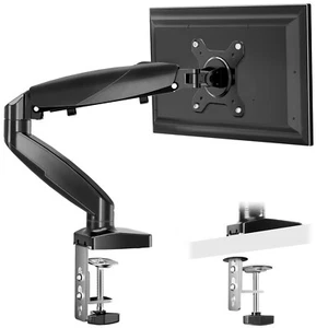 Adjustable Single Monitor Desk Mount Arm Stand For 13"-32" Screens Full Motion G - Picture 1 of 7