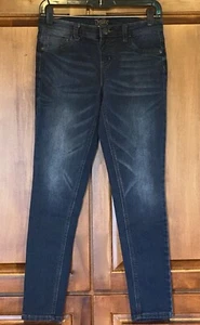 Justice Girl Denim Skinny Jeans Jegging Size 14 - Picture 1 of 3