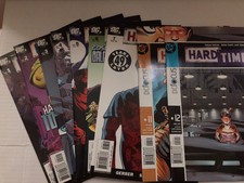 Hard Time, DC Comics, #1-7,11&12 comic lot (2004) Steve Gerber & Brian Hurtt