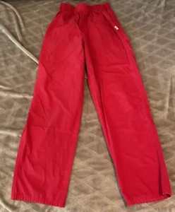Tafford Women’s Scrub Pants XS Small 55% Cotton, 45% Polyester Red 29” Inseam - Picture 1 of 5