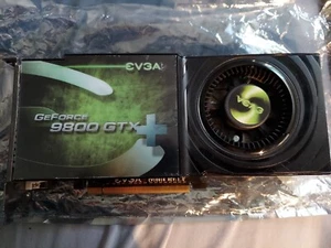 DEAD EVGA GEFORCE 9800 GTX+ GPU 512-P3-N871-AR Video Card FOR PARTS REPAIR ONLY - Picture 1 of 3