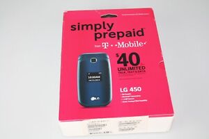 LG 450 T-Mobile Simply Prepaid  Flip Phone