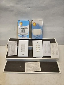 (2) X10 3 Unit + Dim RF StyleSwitch Model SS13A Home Automation New Old Stock - Picture 1 of 3