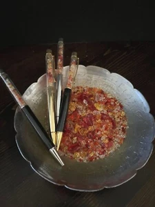 Cadmium Glass Pen | UV Reactive | Junk Journal | Gift Pens | Oddities | - Picture 1 of 2