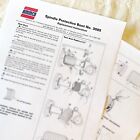 Ammco 3085 Spindle Boot Replacement Instructions Manual Data Sheet