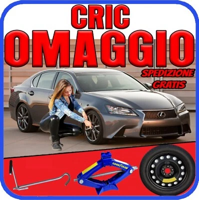 Ersatzrad 5-Loch Radgröße 18 Für Lexus GS Mit Wagenheber Set Crick PS - Bild 1 von 4