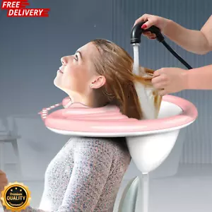 Portable Inflatable Shampoo Basin Foldable Hair Wash Sink for Salon & Home Use - Picture 1 of 6