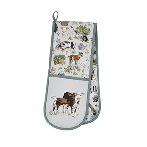 Portman Farm Design Double Oven Glove from Ulster Weavers - Picture 1 of 1