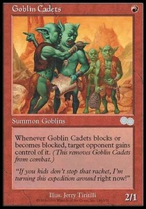Goblin Cadets ~ Urza's Saga [ Excellent ] [ Magic MTG ] - Bild 1 von 1
