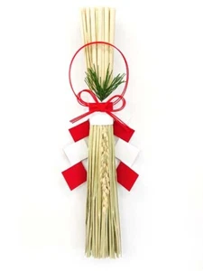 YOUSHODO Shimenawa Welcoming New Year DecolationTraditional Craftmanwork 2-1035 - Picture 1 of 4