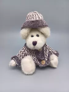 Vintage Y2K Plush Boyd's Bears Maya Berriman Winter Teddy Knit Outfit 6.5" Tall - Picture 1 of 6