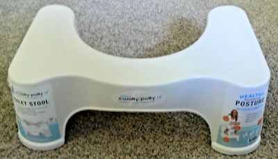 Toilet Stool Squatty Potty Healthy Bathroom Squatting Pooping WC Squat Easy Poop - Image 1 of 4