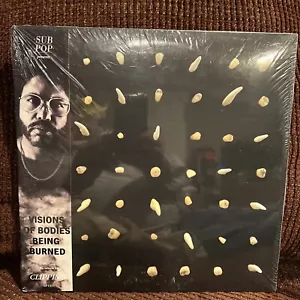 CLIPPING Visions Of Bodies Being Burned 2 LP SET Hip Hop Horror Core, New Sealed - Picture 1 of 6
