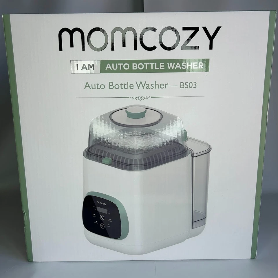 Momcozy Baby Bottle Washer Sterilizer & Dryer All in One Cleaning Auto NEW - Image 1 of 4