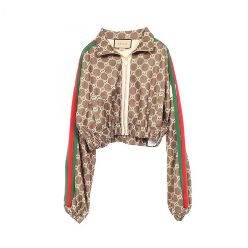 Gucci Blouson ad incastro linea G Sherry poliestere cotone 671495 r4_0714