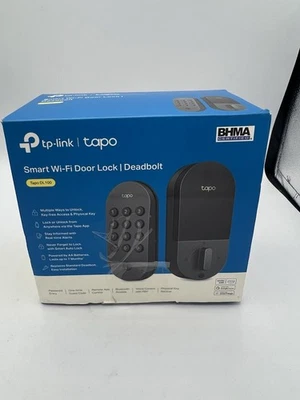 TP-Link Tapo DL100 Smart Wi-Fi Deadbolt Door Lock with Keyless Tactile Buttons - Image 1 of 4