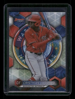 2023 Bowman's Best - Top Prospects Cristhian Vaquero #TP-13 Refractor (RC) - Image 1 of 2