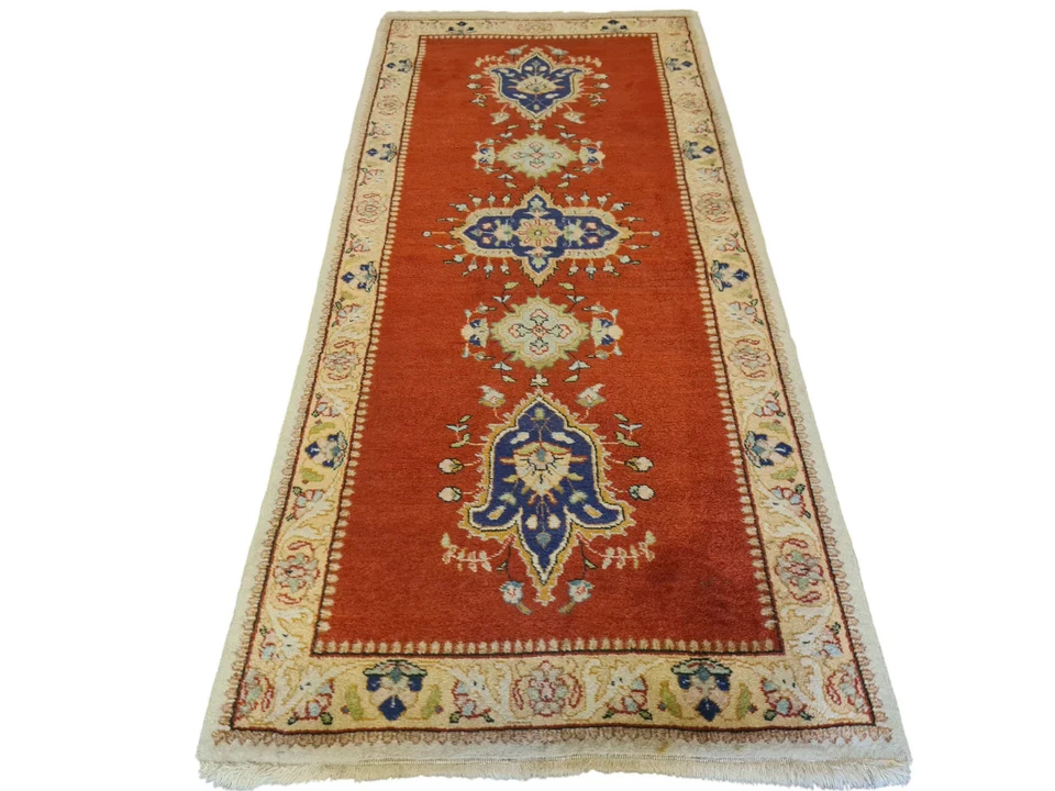 Perserteppich Orientteppich Handgeknüpfter Teppich Täbris 180x80cm - Bild 1 von 4