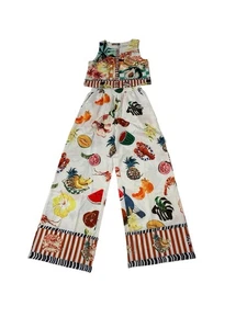 Women’s SHEIN Tropical Pant Set For Beach Medium - Picture 1 of 8