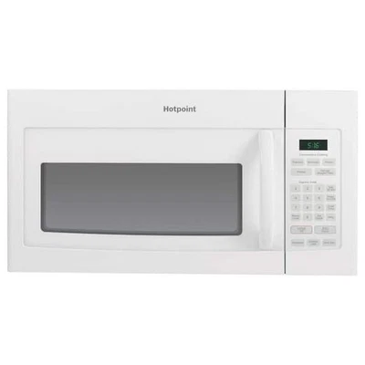 Hotpoint 1,4 cu. ft. Over the Range Mikrowelle in weiß - Bild 1 von 4