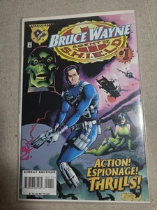 BRUCE WAYNE AGENT OF SHIELD #1 1996 NEAR MINT AMALGAM COMICS Rare - Picture 1 of 7