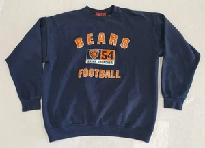 NFL Chicago Bears #54 Brian Urlacher Crewneck Sweatshirt Vintage Adult Large - Picture 1 of 5