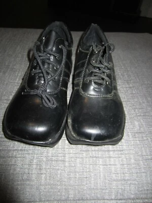 Top Moda Women Black Leather Shoes Size 9 - Image 1 of 4