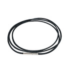 Stainless Steel Clasp 2mm Wax Leather Bracelet Necklace Cord String Chain 7-28"