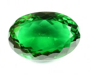 25.10 CT Afghani Green Tourmaline Certified Stunning Oval Loose Gemstone - Picture 1 of 5