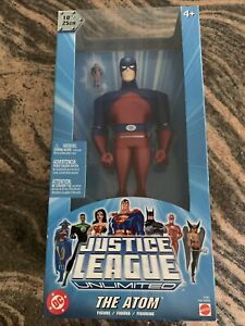 DC Mattel 2003 Justice League Unlimited The Atom 10" Action Figure Sealed