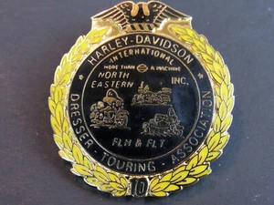 Harley-Davidson Dresser-Touring-Association Int'l. N.E. 10 Year Pin - Picture 1 of 3