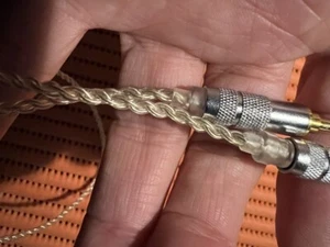 3,5mm auf 3,5mm 7N OCC Stereo Audiokabel 18" AUX mit vergoldeten Anschlüssen! - Bild 1 von 3